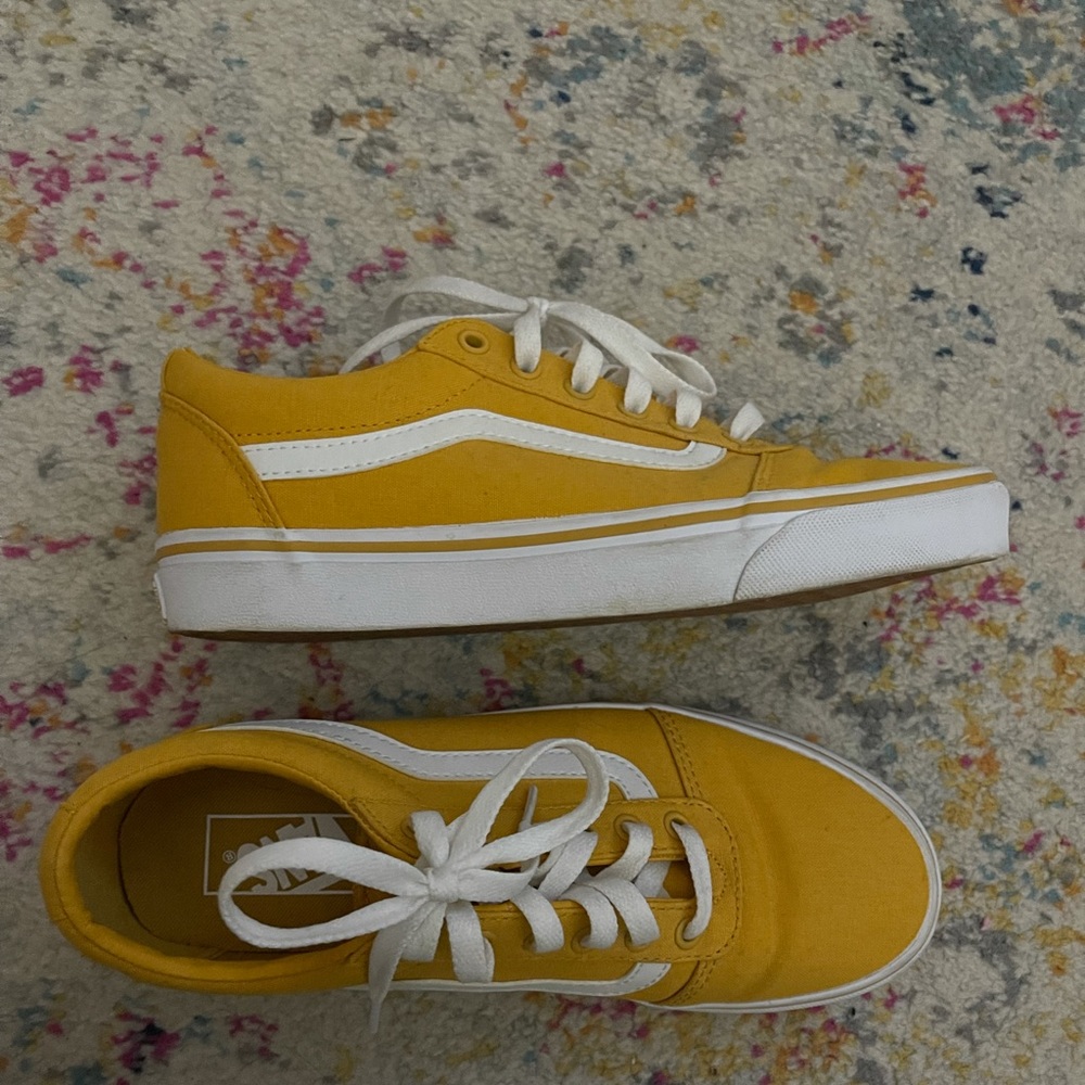 Yellow women’s vans